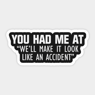 Accident Sticker